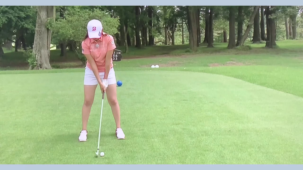 【ゴルフ】 稲見萌寧　スイング