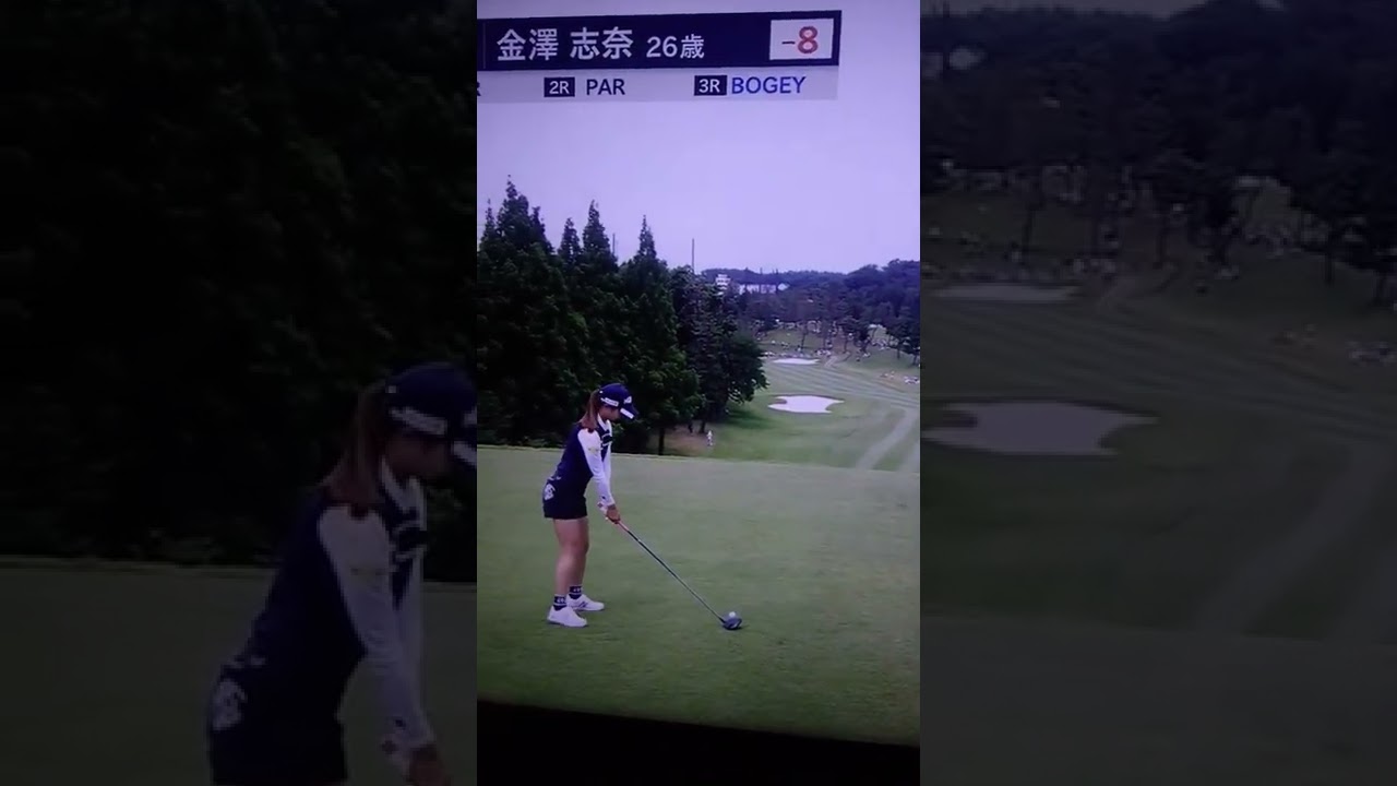 資生堂レディス  金澤志奈  #shorts #ショート #金澤志奈