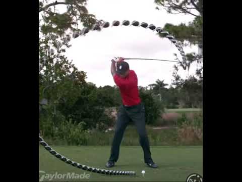 タイガーウッズスイングアーク【みんな必ず参考にするスイング】▶︎お手本‼️