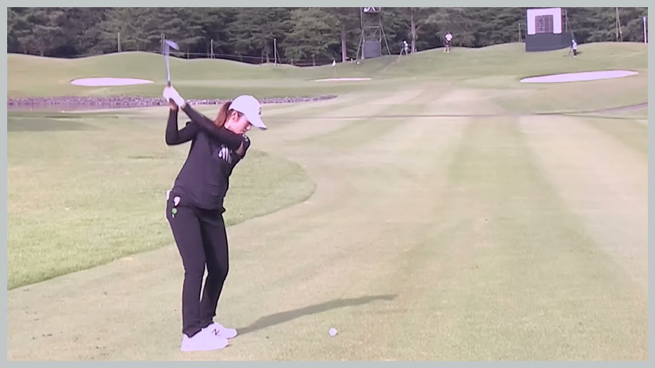 【ゴルフ】 稲見萌寧　スイング