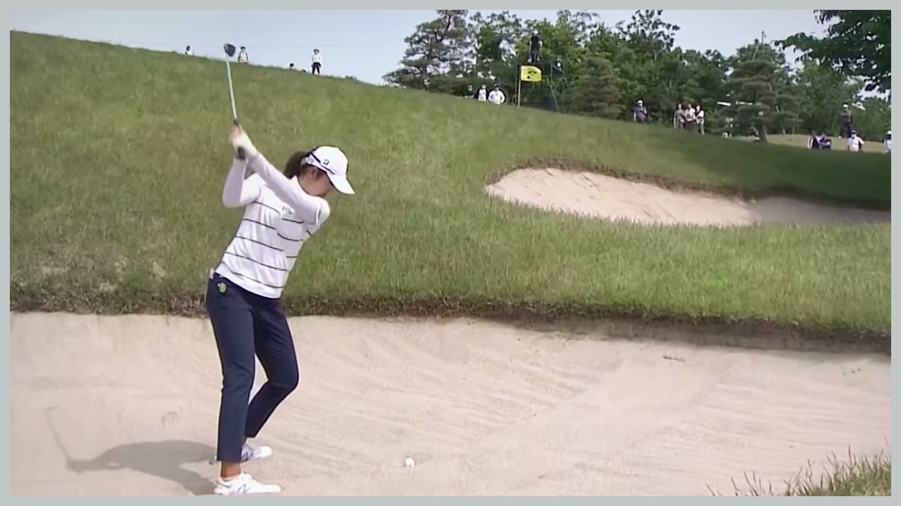 祝ツアー11勝目【ゴルフ】 稲見萌寧　スイング