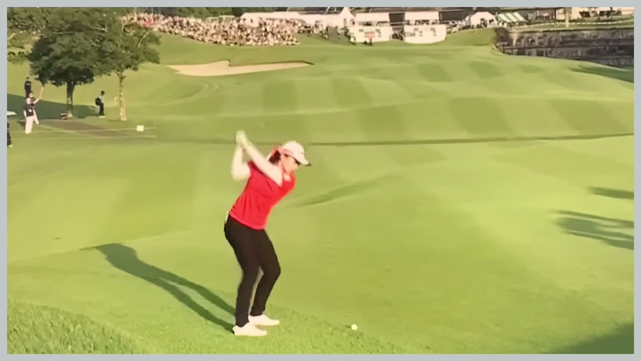 祝ツアー初優勝【ゴルフ】 セキ ユウティン　スイング