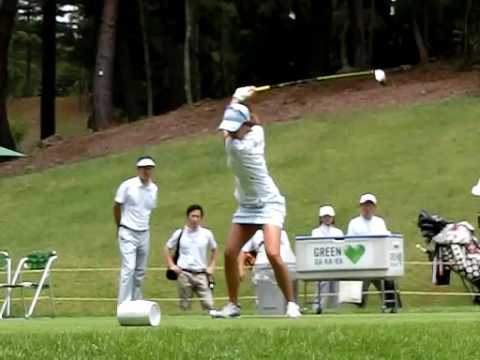 木戸愛プロ　kido megumi スーパースロー　ドライバー　スイング