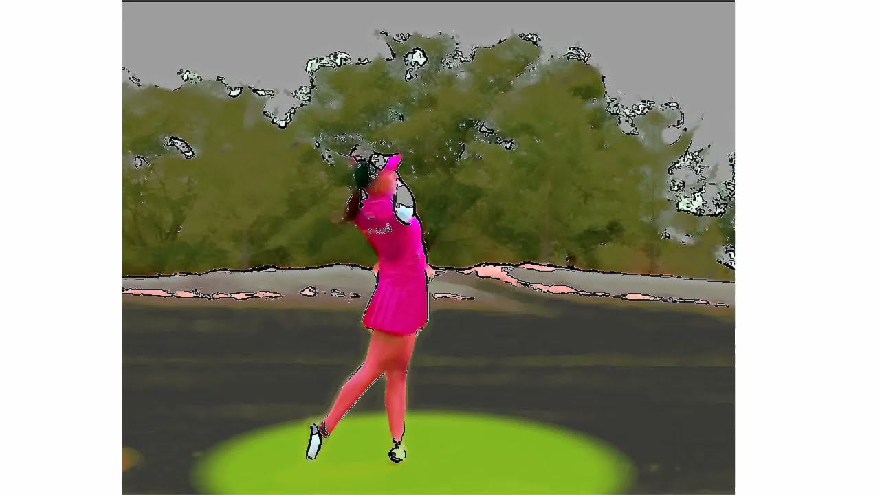 宮田成華プロのスイングはいいね。