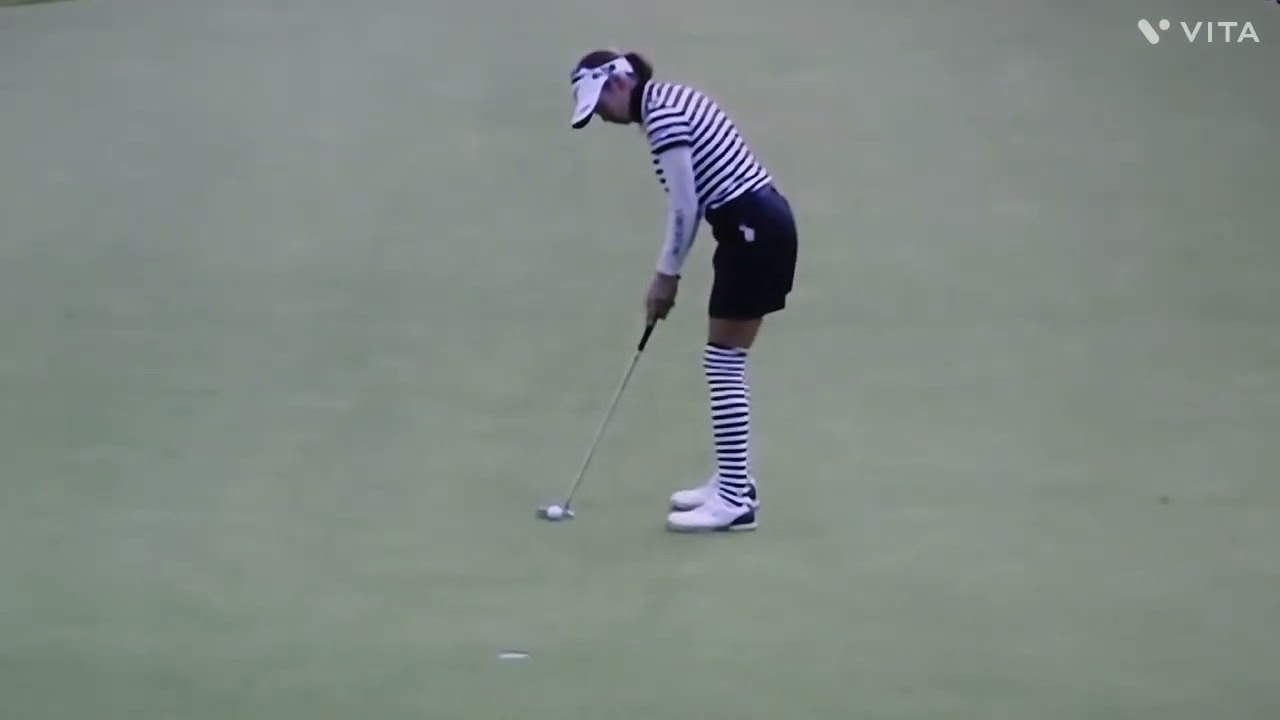 原 英莉花プロ💕ウェアーがとても似合って☺️る、悔しがる姿も可愛いねぇ🎵