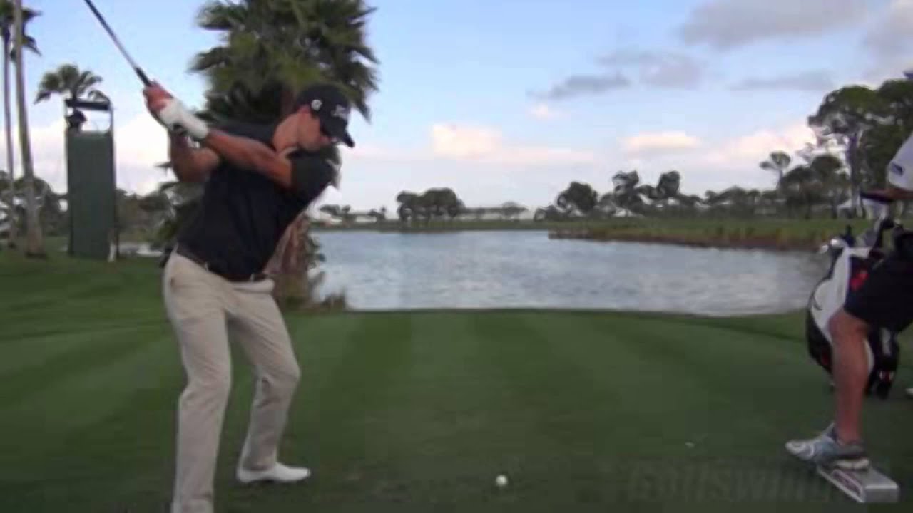 【ゴルフ】アダムスコットのスイング スローモーション ドライバー Adam Scott