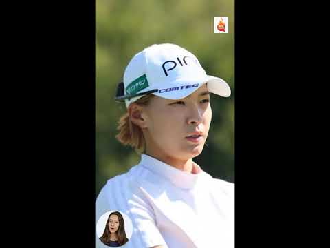 141ヤード先のカップにIN！　渋野日向子は吉兆の“イーグル”含む18Hの調整