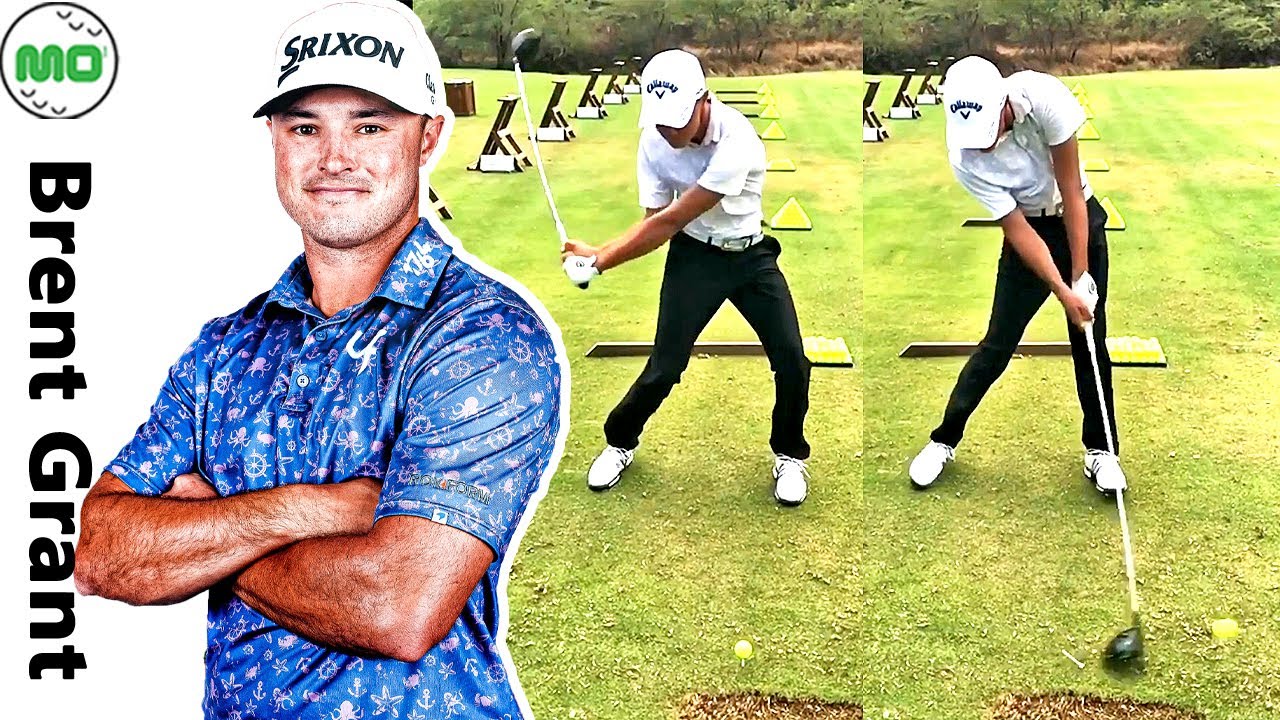 Brent Grant ブレント・グラント 米国の男子ゴルフ スローモーションスイング!!!