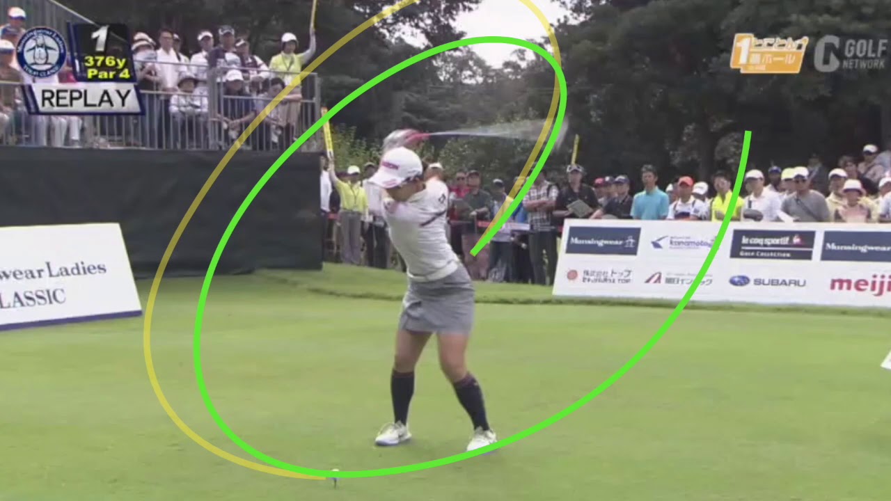 マンシング優勝者、香妻琴乃のSwingプレーン