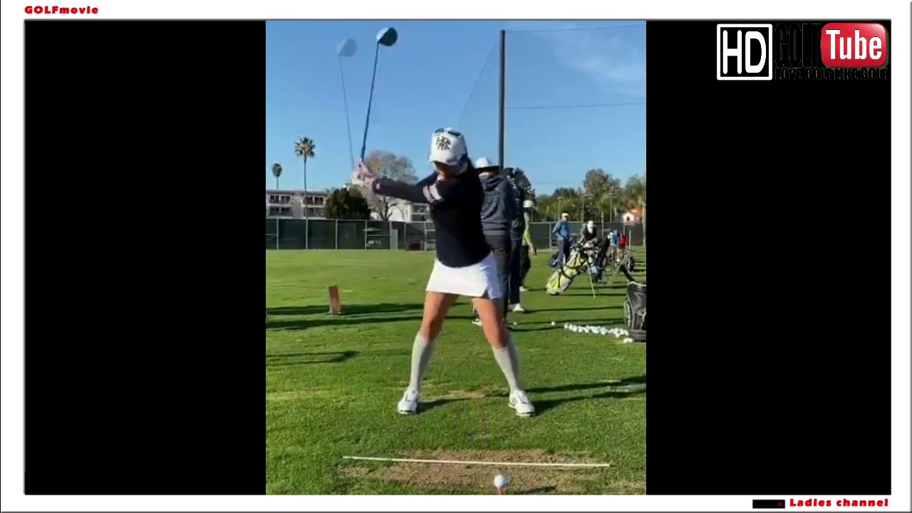 【#golf】　今年は復活か！イ・ボミ プロドライバースウィング　今年スウィング変えたかな？