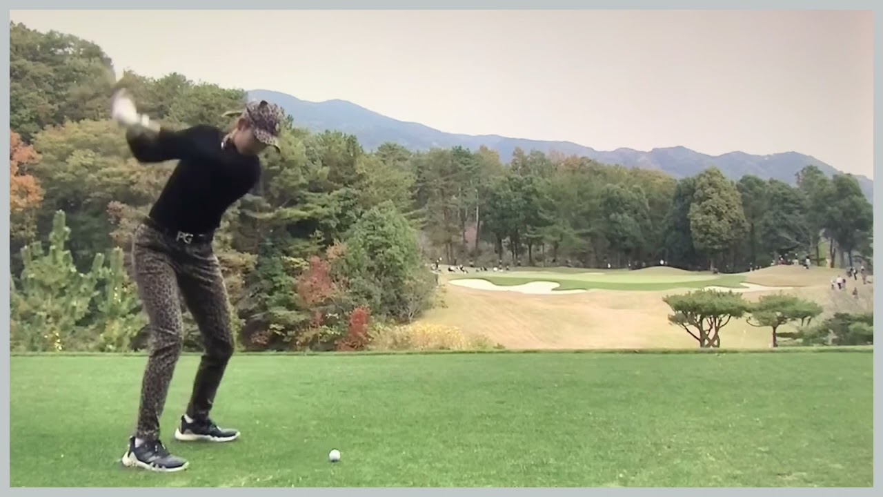 【ゴルフ】 原英莉花　スイング