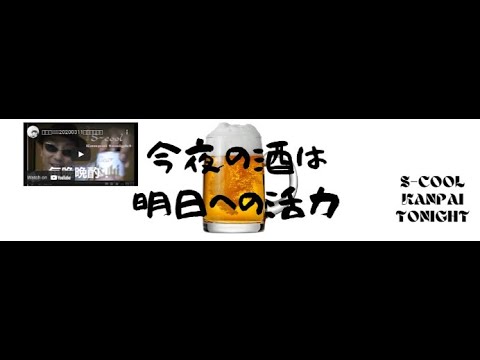 休日前夜の独り酒。雪かきしたよ！疲れたよ！雪いらねーよ！s-cool oyaji LIVE
