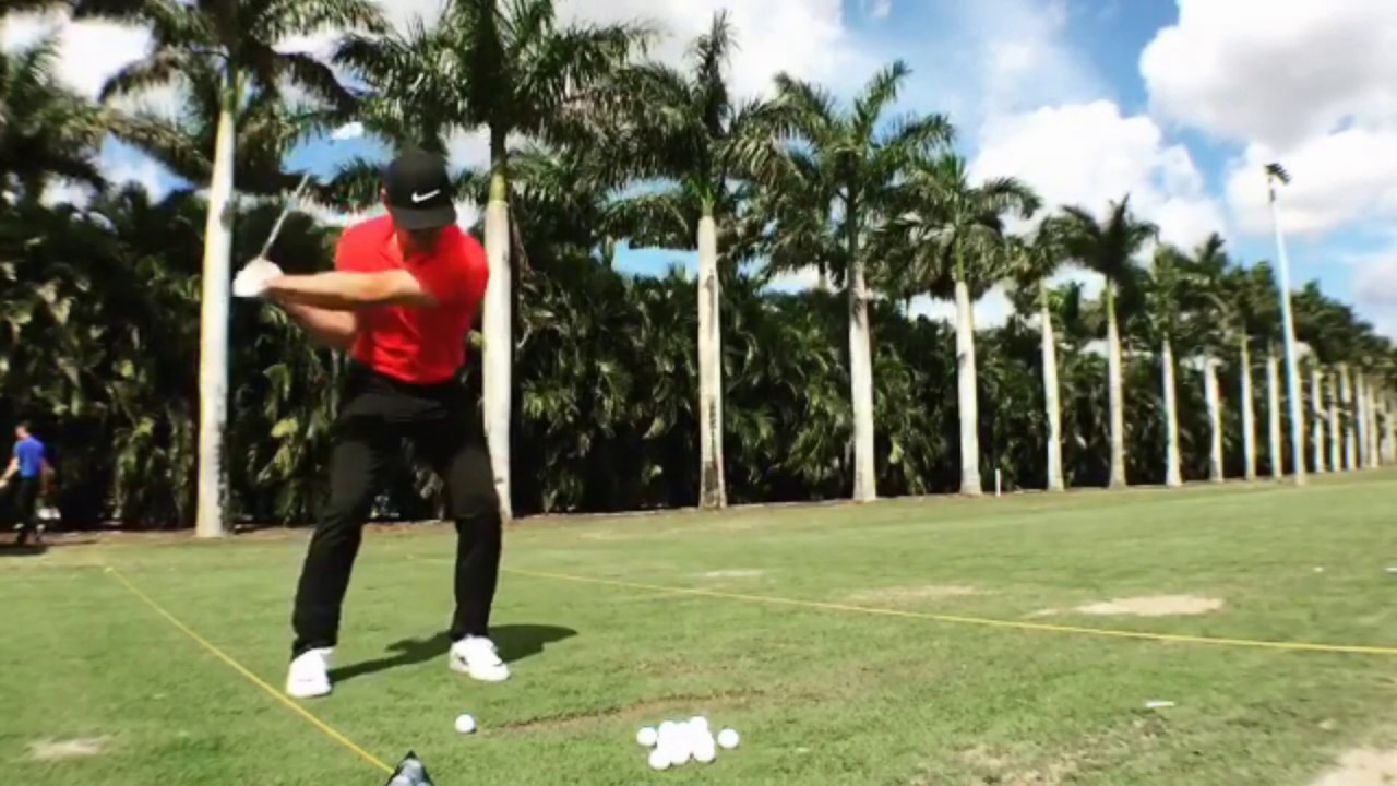 ブルックスケプカ　BrooksKoepka　ゴルフアイアンショット　スローモーション