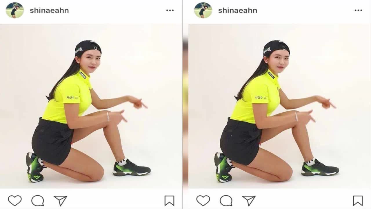 アン・シネ、超ミニスカの美脚全開ショットにファン歓喜「セクシー」「前から見たい」「スタイル抜群」