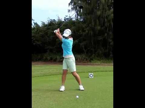 宮里藍 スイング分析