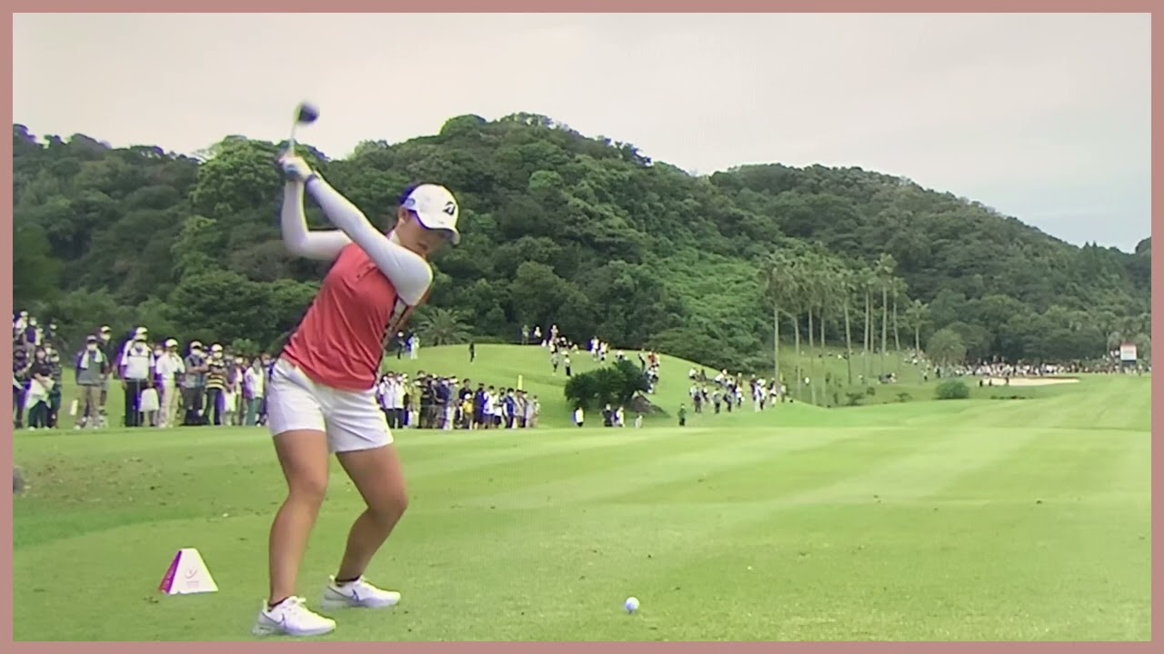 【ゴルフ】 吉田優利　スイング