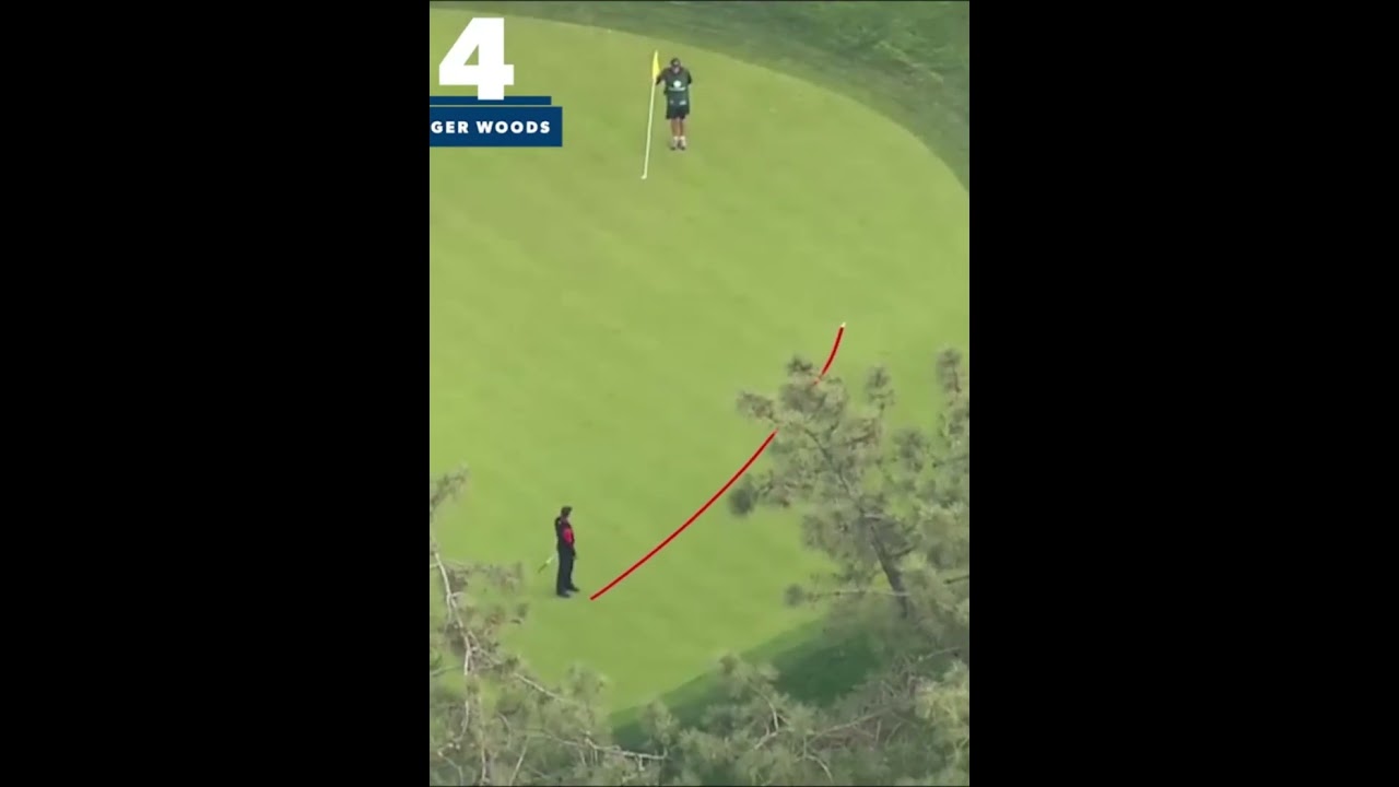 伝説になったタイガーウッズのパッティング