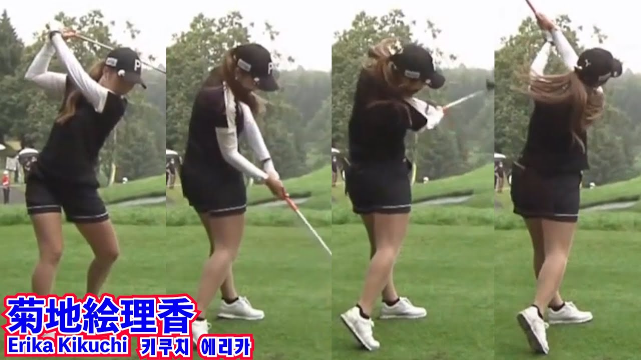 菊地絵理香_スウィング・スローモーション⛳️Erika Kikuchi_Swing Slow Motion☄️키쿠치 에리카_스윙 슬로모션