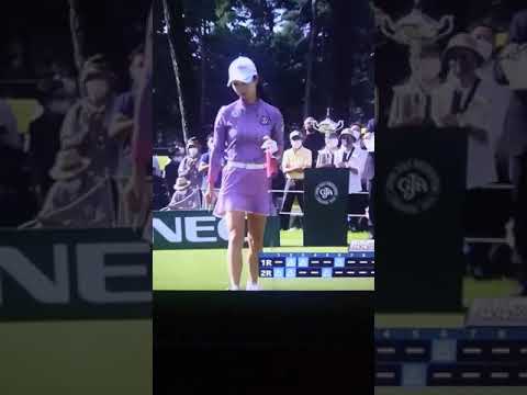 金澤志奈  日本女子オープンゴルフ  #shorts #ショート #金澤志奈