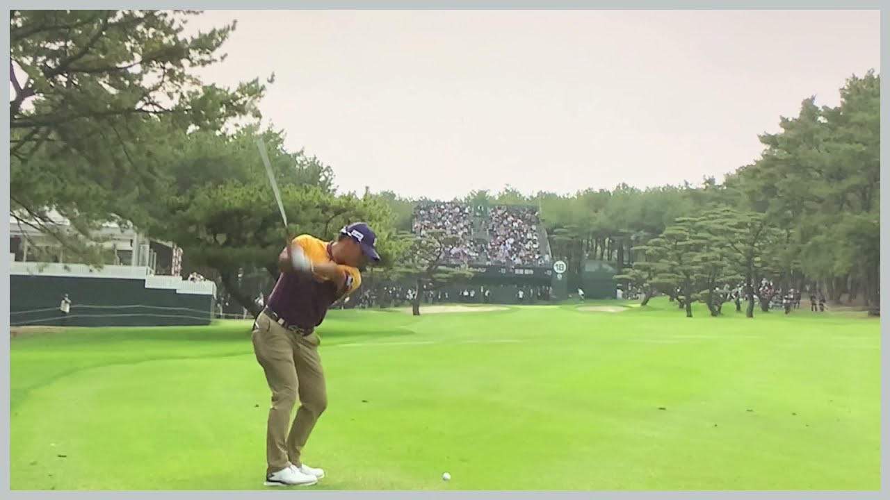 【ゴルフ】 宮里優作　スイング