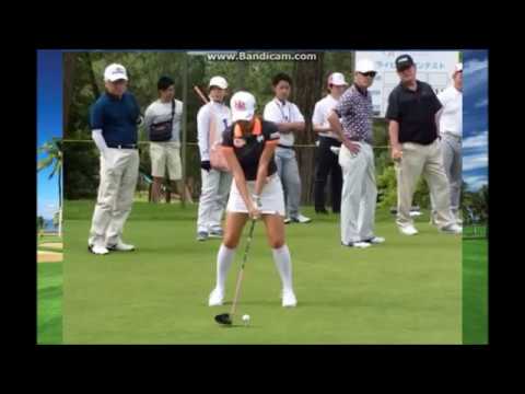 イ・ボミドライバースイング！捻転の腰のタメがスゴい！キムハヌル以上！？