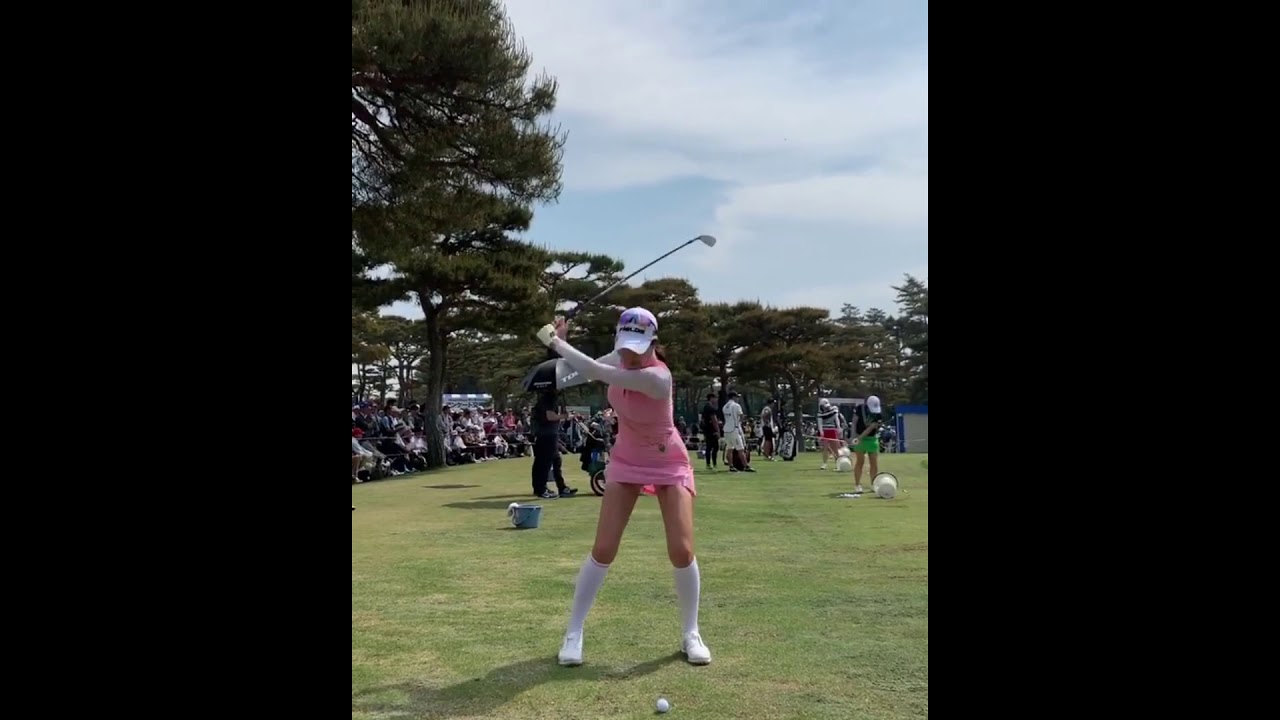 【アイアンスイング】アンシネ　ShinAeAhn　スローモーションあり