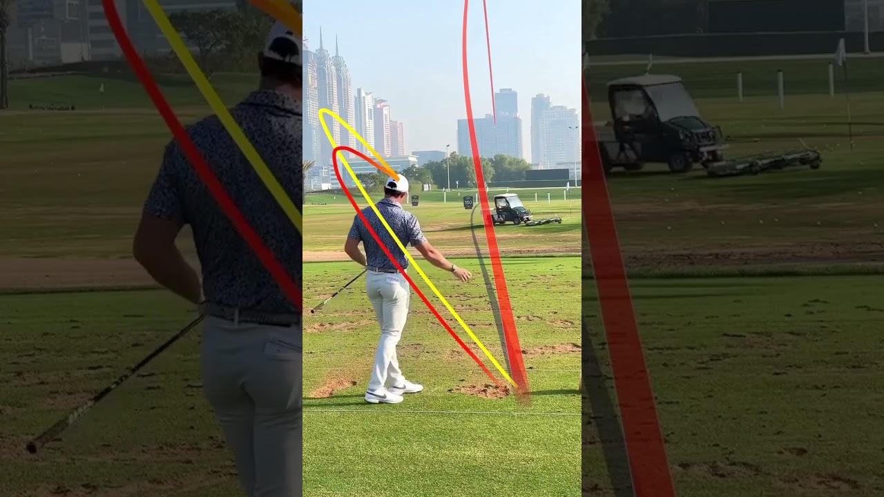 세계랭킹 1위 "로리 맥길로이"  구질별 환상적인 스윙모션 & 슬로우모션, Rory Mcilroy Amazing swing motion