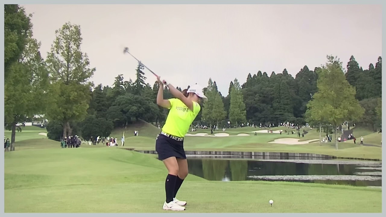 祝ツアー8勝目【ゴルフ】 古江彩佳　スイング