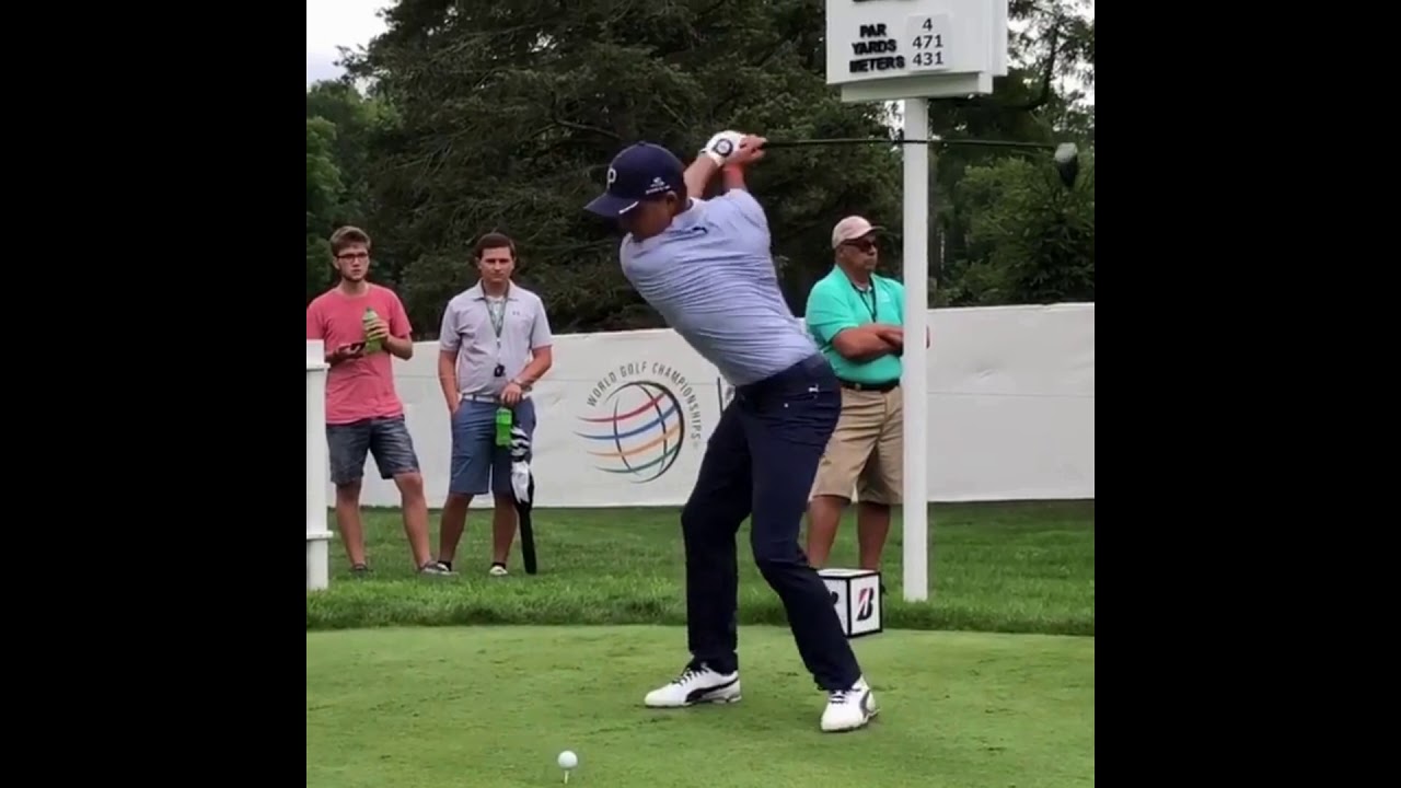 リッキーファウラー　Ricky Fowler ドライバースイングスーパースロー