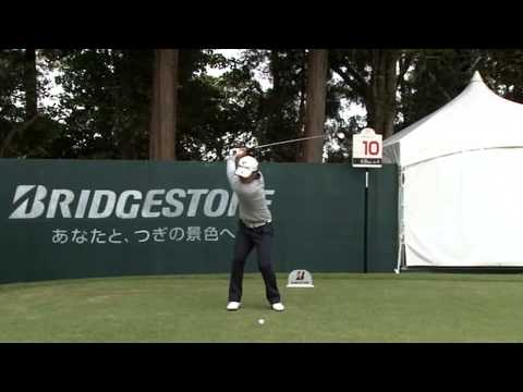 宮里 優作 ショット映像 正面（スロー再生）