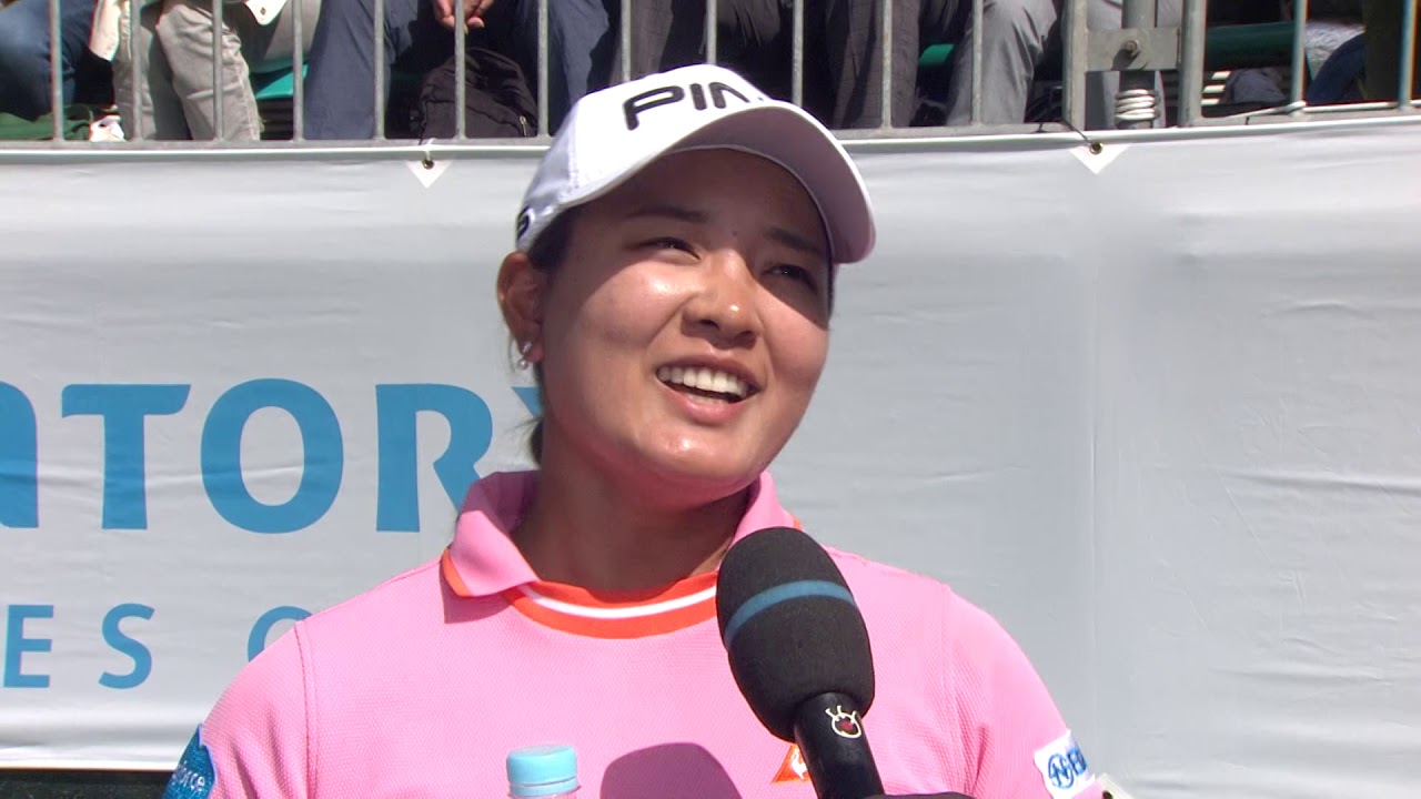 【フジテレビ公式】宮里藍サントリーレディスオープンゴルフトーナメント2019＜鈴木 愛選手･優勝インタビュー＞