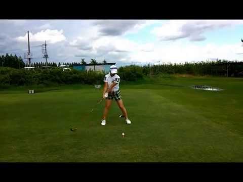 トーナメント会場では女子プロに見間違えそうな迫力