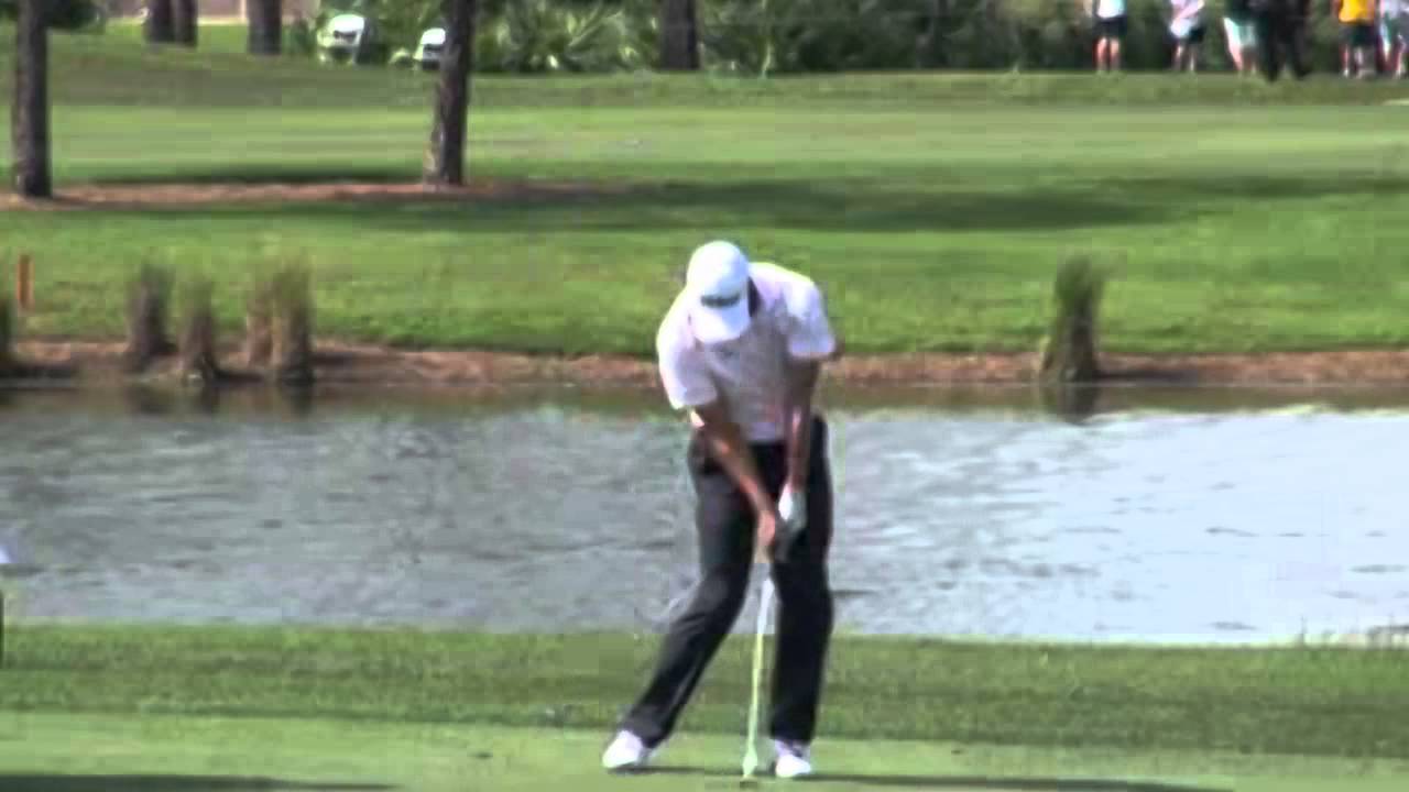 【ゴルフ】アダムスコットのスイング 3連ショット スローモーション付き Adam Scott