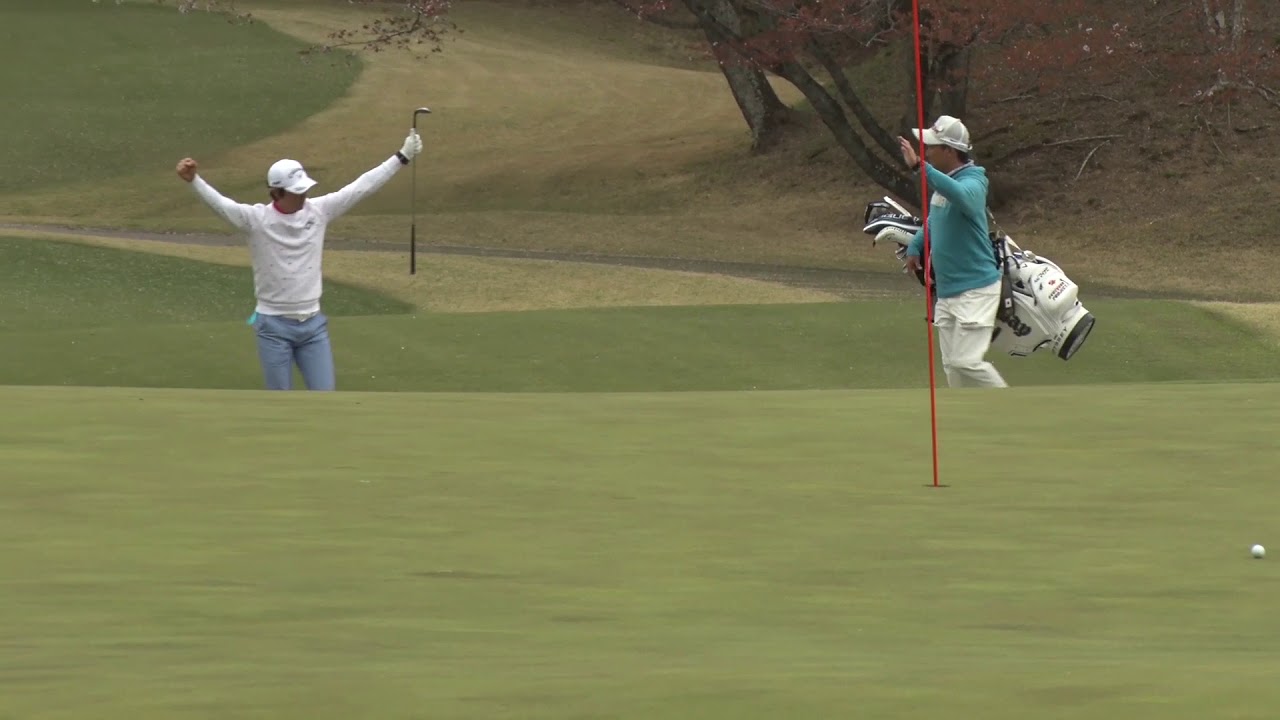 【石川遼のお宝映像】石川遼のチップインイーグル！