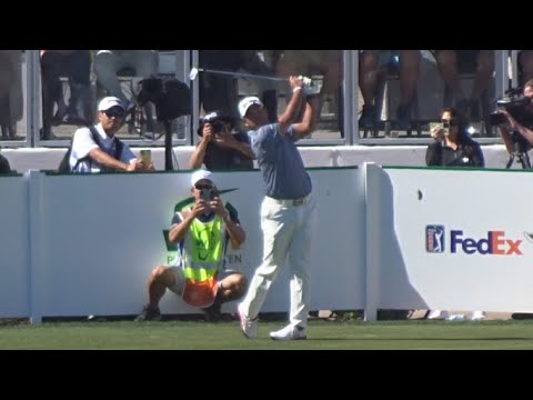 スーパーショットでスタジアムを最高潮に盛り上げる松山英樹選手！ Hideki Matsuyama【Iron Shot】2022 Phoenix Open　~16th Hole Stadium~