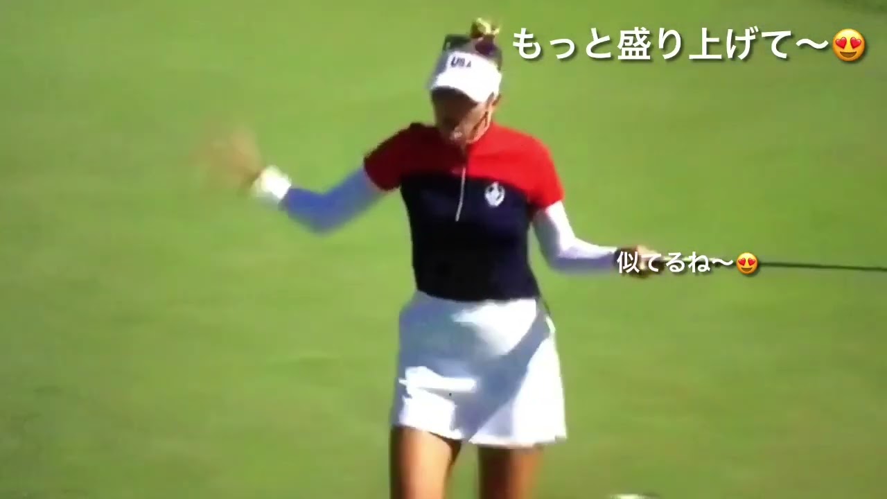 ジェシカとハルさんのマッチプレーでの試合は見応え有りました。#nellykorda