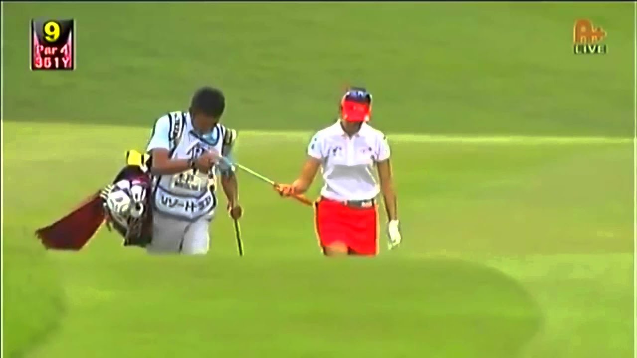 ゴルフ 女子 木戸愛 スーパーショット アイアン