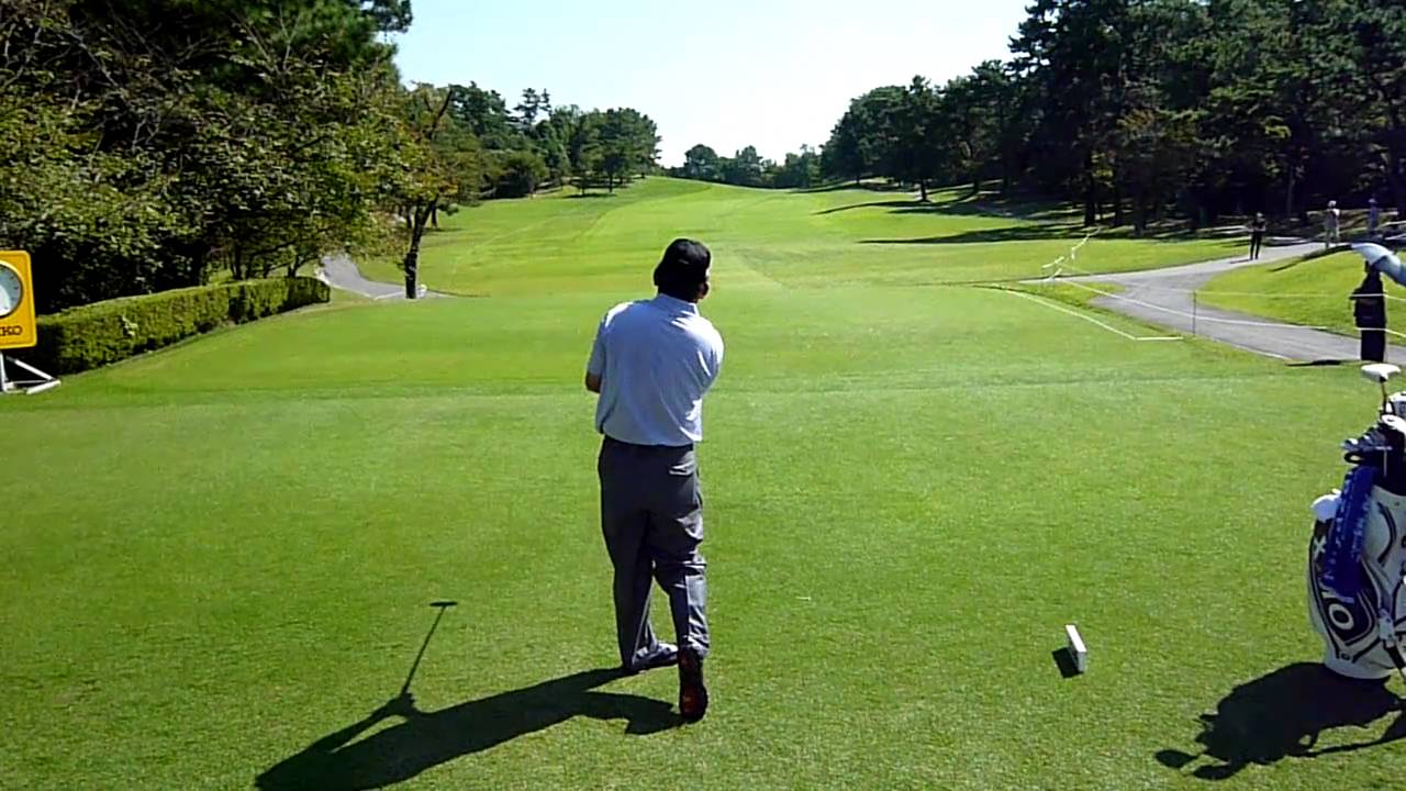 2010年度日本オープンゴルフ選手権競技（指定練習日）中嶋常幸・兼本貴司