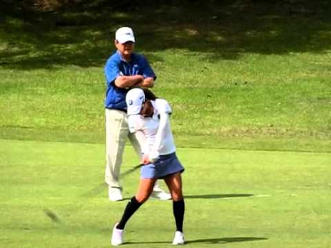 宮里藍プロ　Ai Miyazato  スイング　フェアウェイウッド