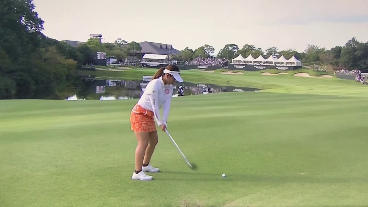 【ゴルフ】 吉本 ひかる スーパースウィング