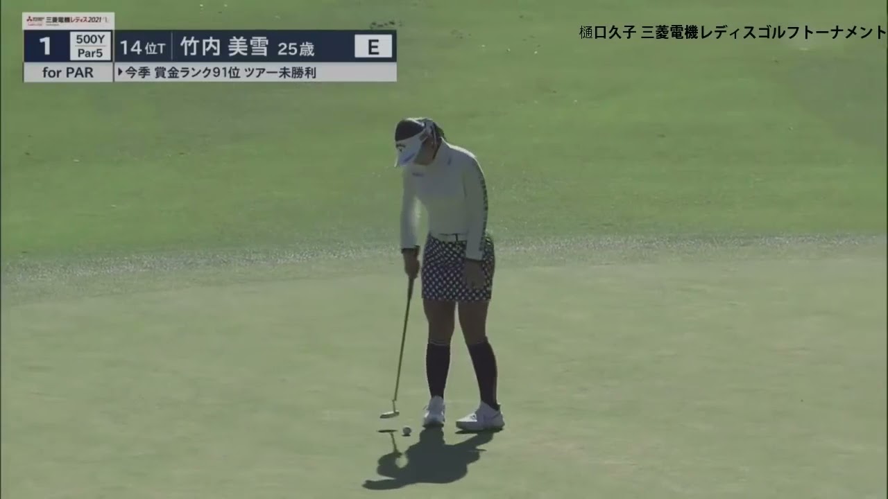 『渋野日向子』樋口久子 三菱電機レディスゴルフトーナメント第2日 Vol2