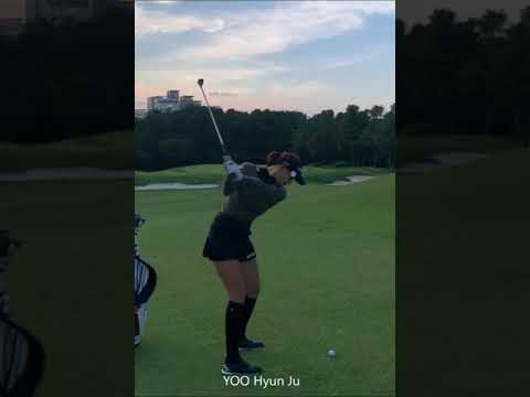 유현주 프로님 아이언샷