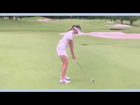 脇元華　ゴルフ スイング スローモーション