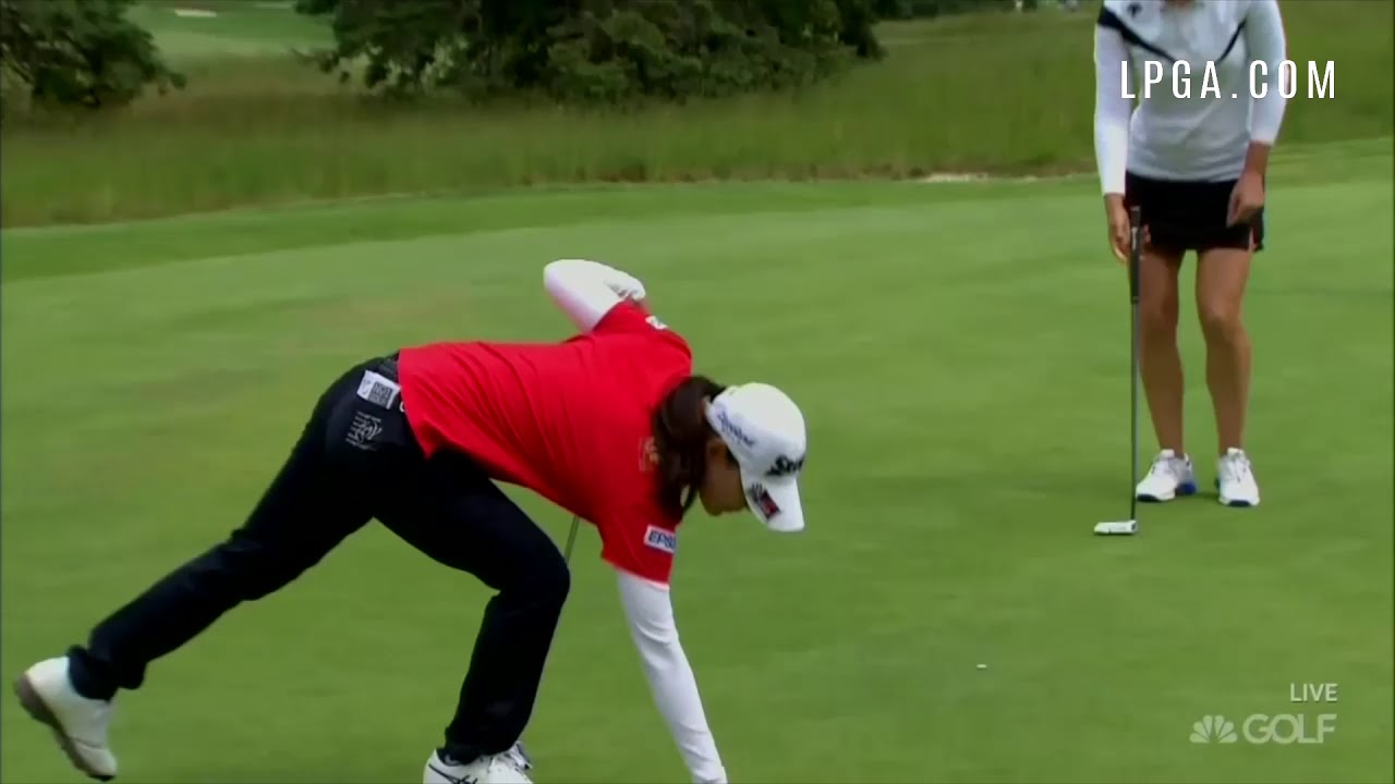 2018 ShopRite LPGA Classic の最終ラウンドで横峯さくらが 61 を記録