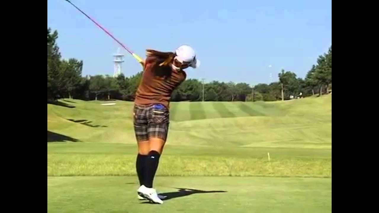 ゴルフ 女子 イ・ボミ スイング分析