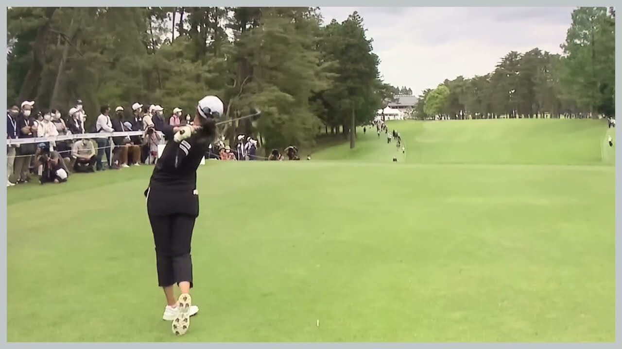 【ゴルフ】 稲見萌寧　スイング