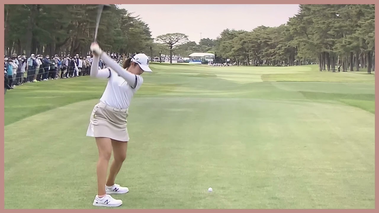 【ゴルフ】 稲見萌寧　スイング