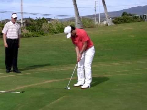 プロとラウンドレッスン　パッティング
