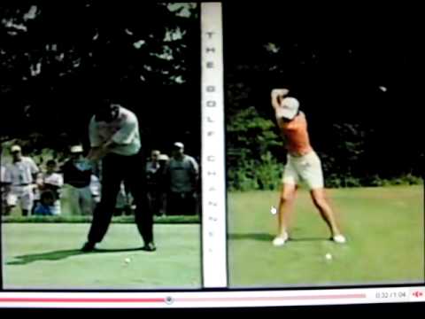 ミッシェル・ウィー & アーニー・エルス　比較解析