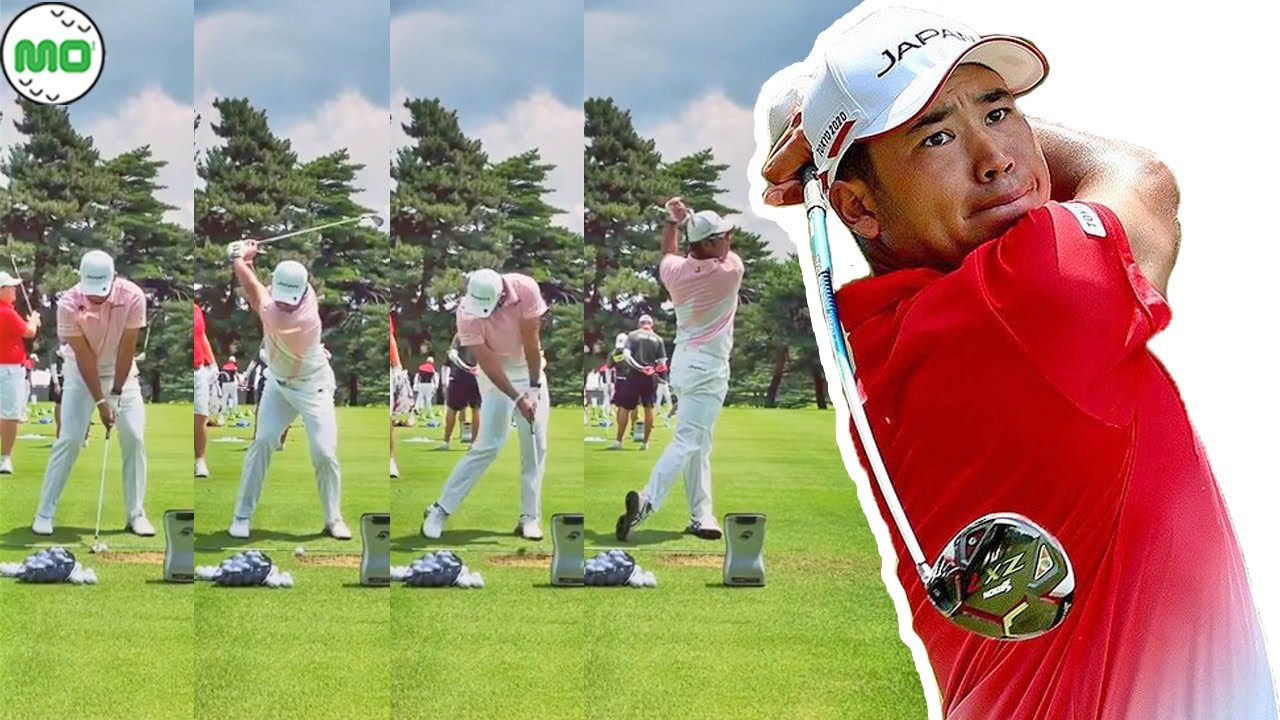 松山英樹 Hideki Matsuyama  日本の男子ゴルフ スローモーションスイング!!!
